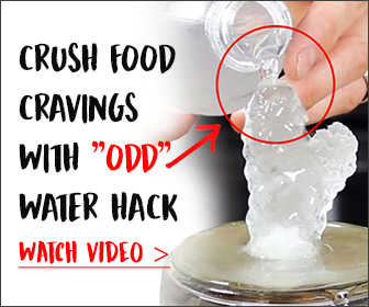 Water hack to crush food cravings